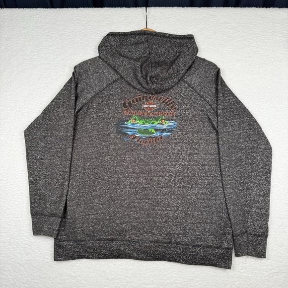 Harley-Davidson Tops - Women's Harley Davidson Hoodie - Vintage HDMC Tradition - Florida - Large